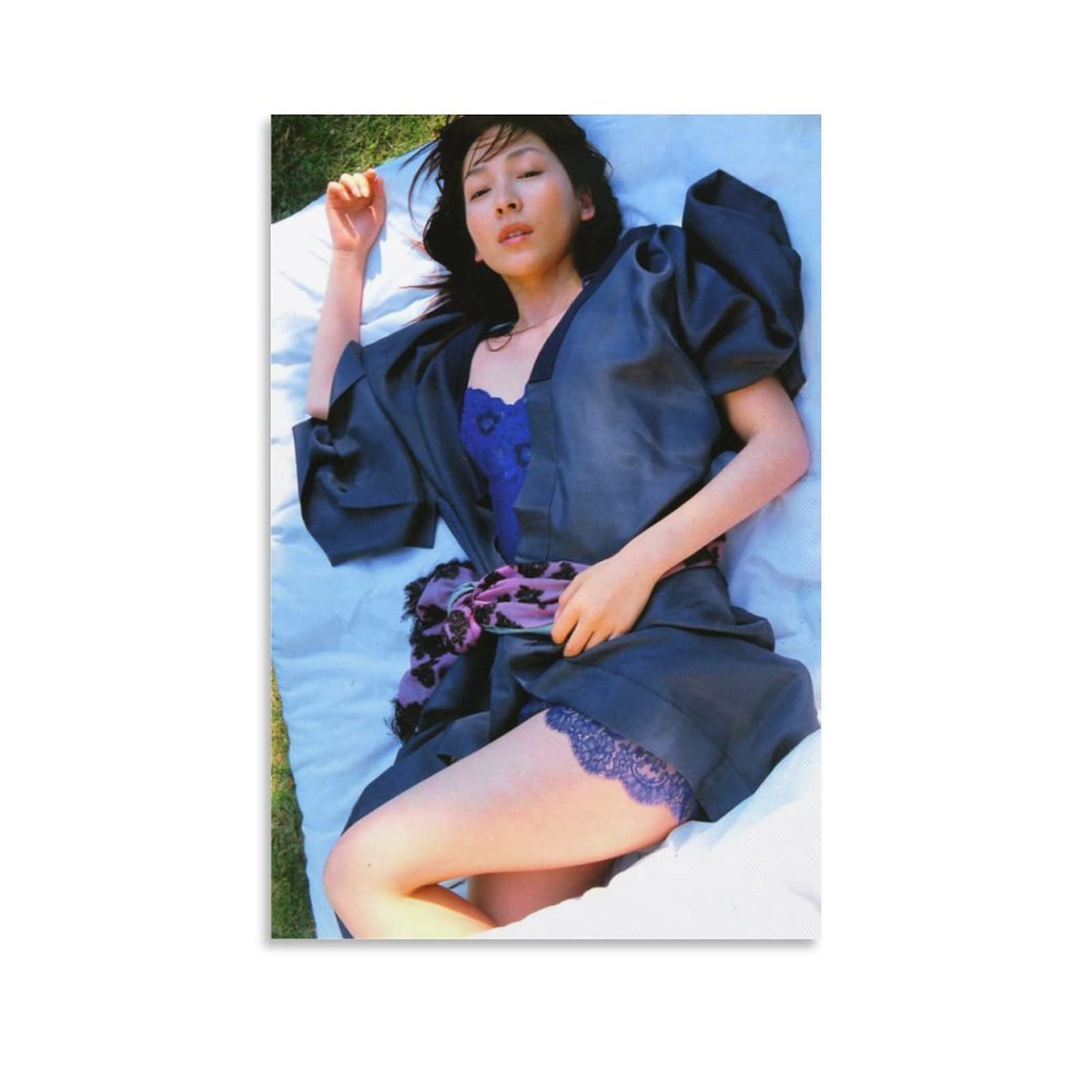 Amazon.co.jp: 麻生久美子 広田絵美 女優 写真ビキニ 清純絵画ポスター